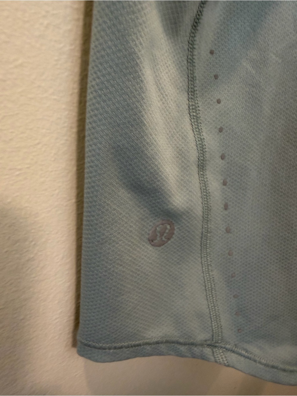 lululemon athletica Light Blue Short Sleeve Crewneck Tee - Picture 5 of 5